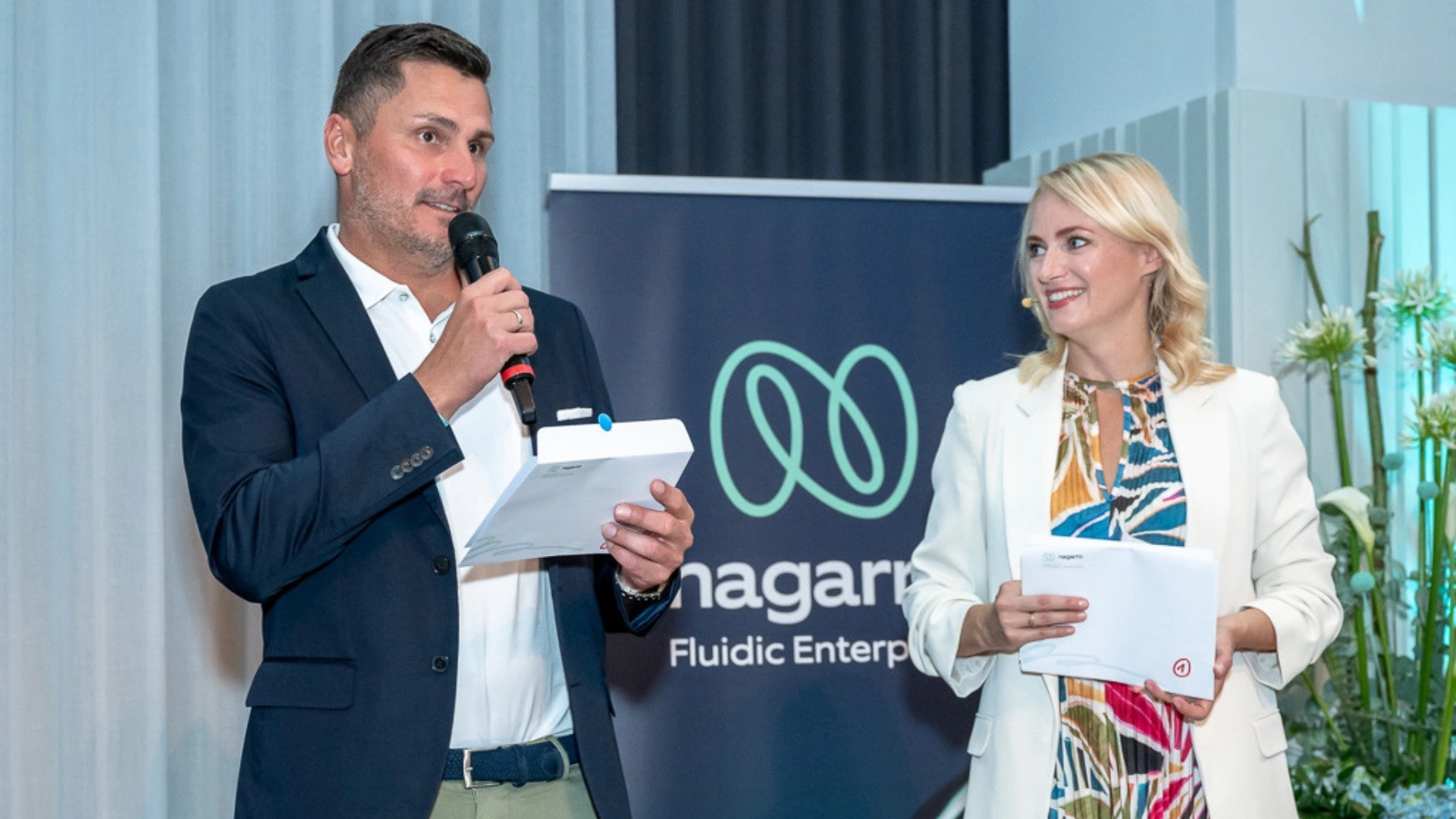 Carola Wachholder coacht Moderatoren